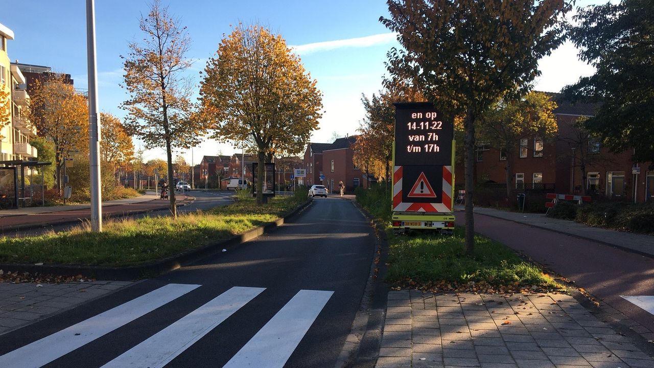 Maandag geen doorgaand verkeer op Secretaris Verhoeffweg