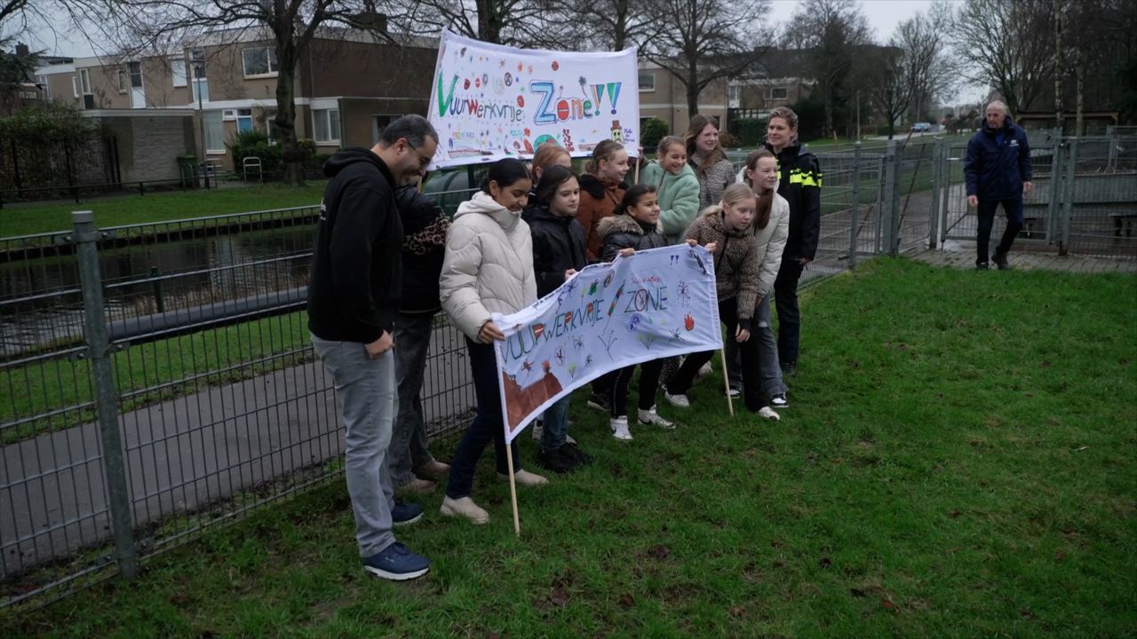 WOS.nl - Leerlingen Roepen Op: 'Hou Je Aan Vuurwerkvrije Zone'