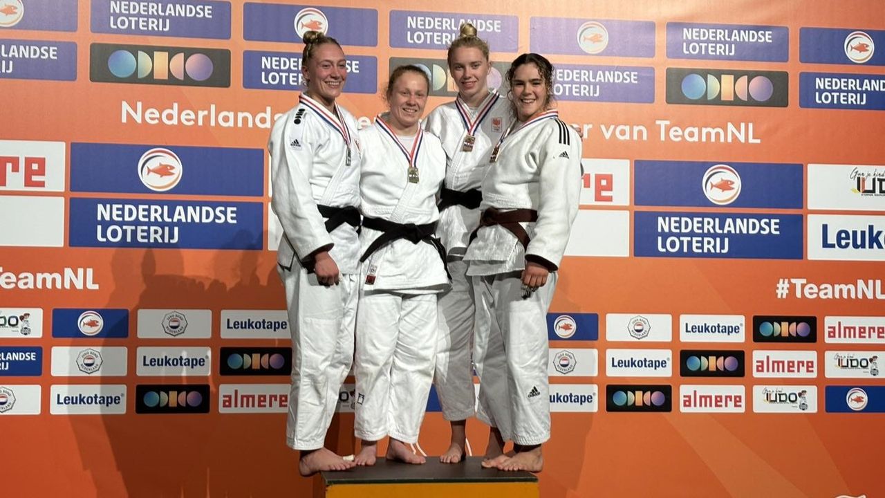 Zilver en brons voor Maassluise judoka's op NK