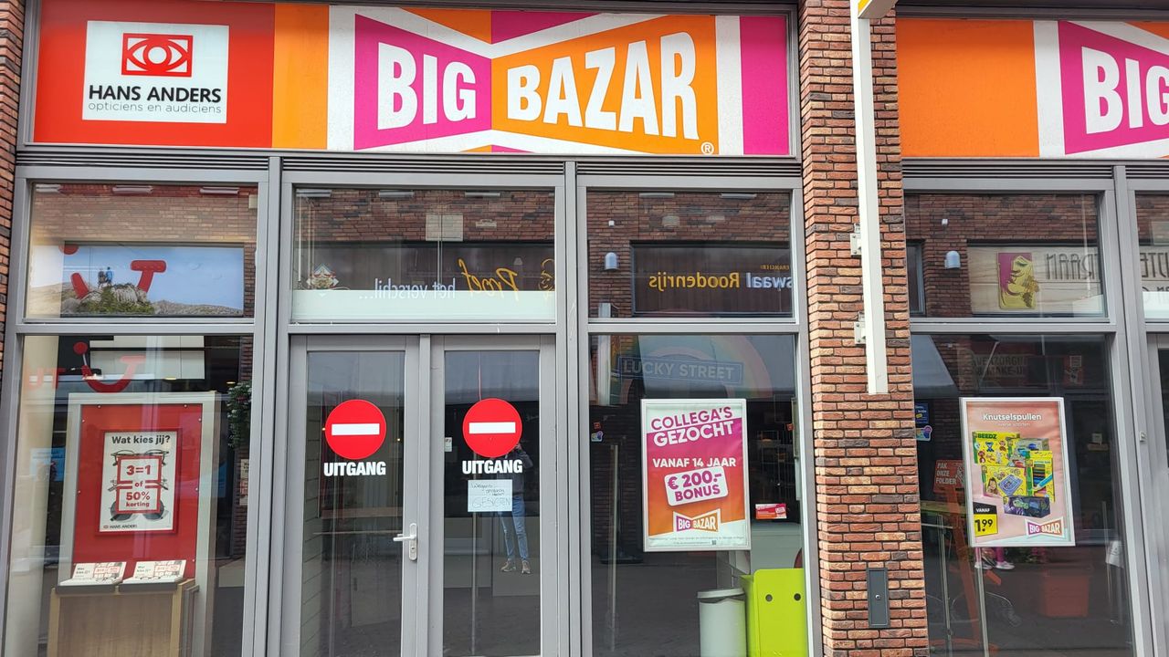 Big Bazar in 's-Gravenzande gesloten