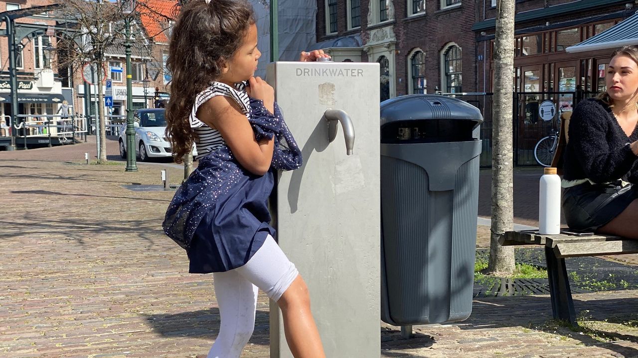 Mogelijk watertappunt op Brinkplein in Hoek van Holland