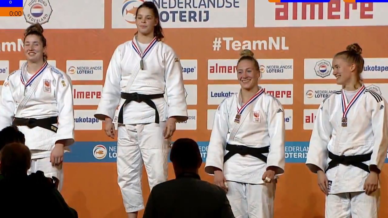 Drie keer NK-brons voor judoka's uit regio