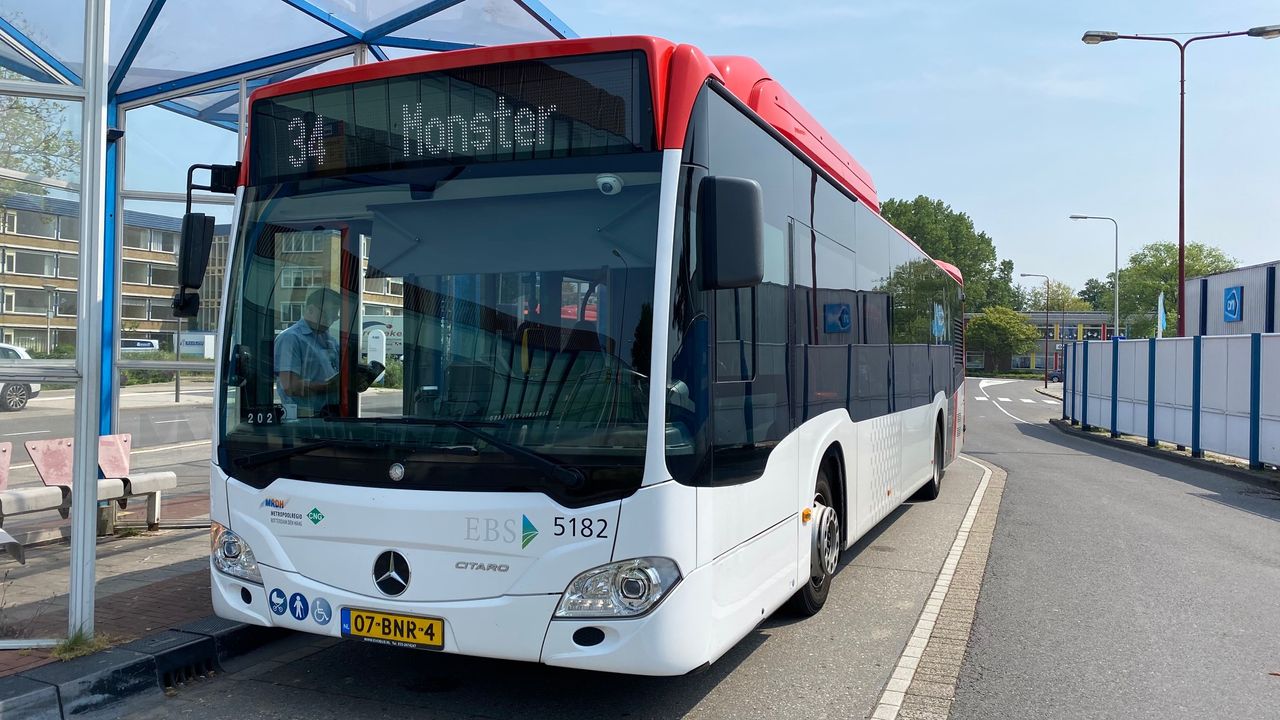 Geen bussen meer door Monster