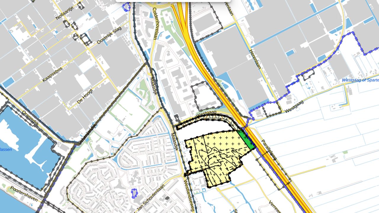 Westland maakt bezwaar tegen plan Maassluise woonwijk