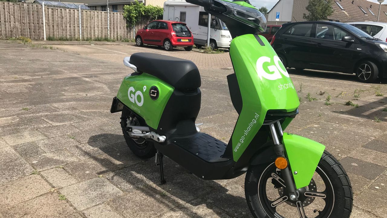GO-Sharing over schade aan deelscooters: Over het algemeen gaat men er goed mee om