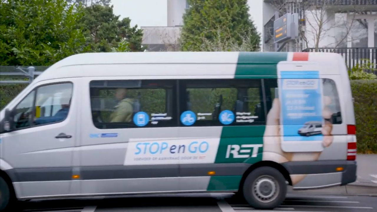 Stop-en-Go-bus in Maassluis voorlopig uit dienstregeling