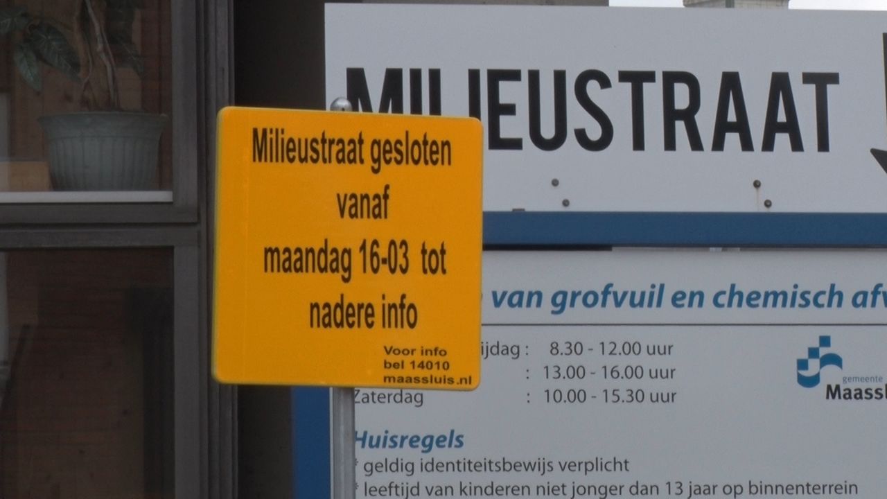 'Inwoners Maasland mogelijk in toekomst met grofvuil naar Maassluis'