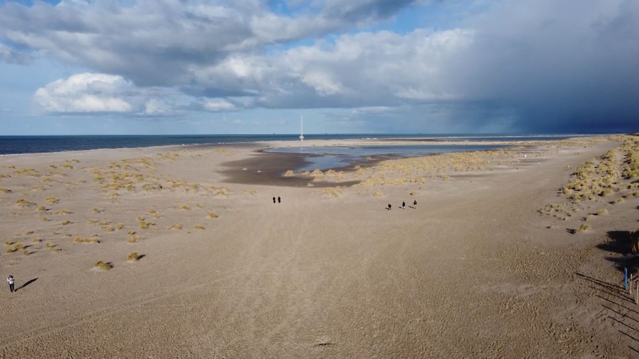 Tien jaar na de Zandmotor: 'Er zijn nieuwe duinen ontstaan, maar het gaat wel langzaam'