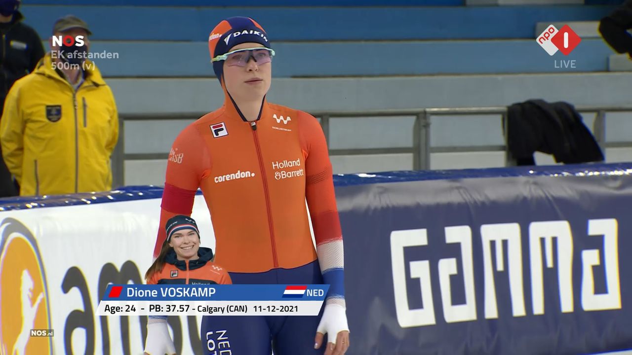 EK: Voskamp zesde op 500 meter
