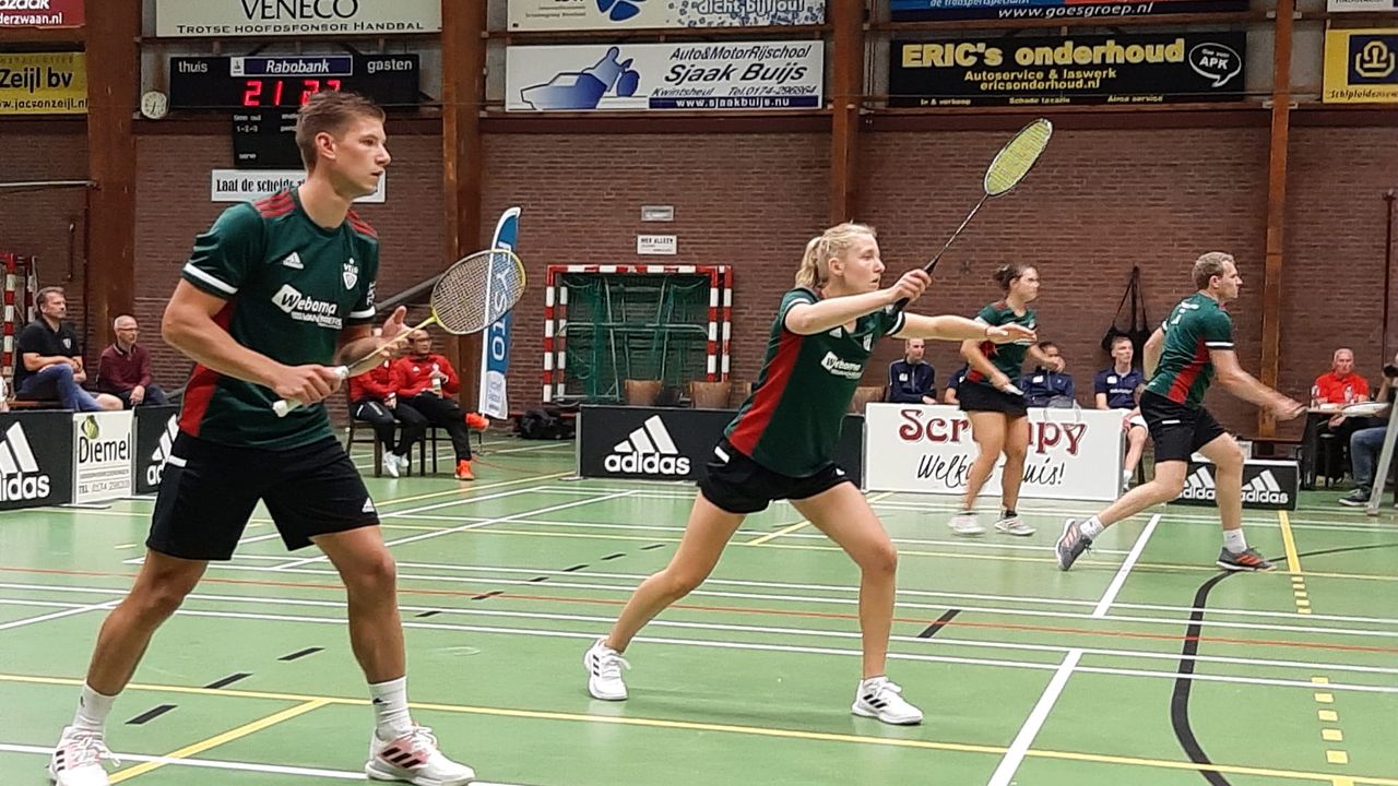 Velo badminton wint van DKC