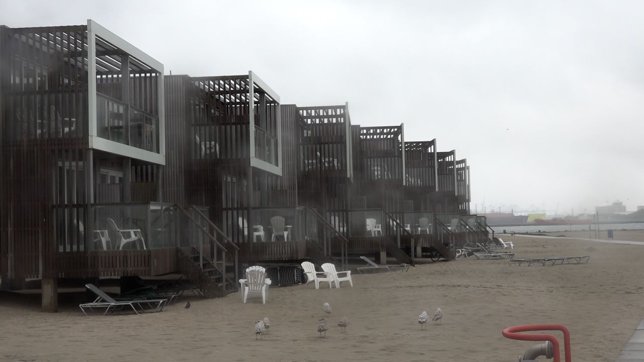 Vakantie aan de kust: 'Strand is altijd lekker, weer of geen weer'
