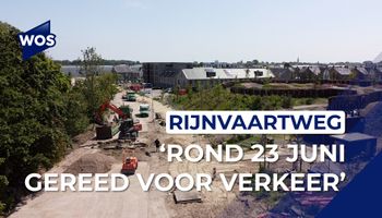 Voortgang Rijnvaartweg: 'Rond 23 juni gereed voor verkeer'