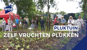 Wethouder opent pluktuin in Schipluiden